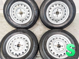 ブリヂストン RD-613 STEEL 165/80R13 90/88LT /日産純正  5.0J+ 100-4穴 4本