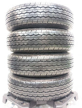 ブリヂストン RD-613 STEEL 165/80R13 90/88LT /日産純正  5.0J+ 100-4穴 4本