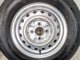 ブリヂストン RD-613 STEEL 165/80R13 90/88LT /日産純正  5.0J+ 100-4穴 4本