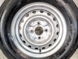 ブリヂストン RD-613 STEEL 165/80R13 90/88LT /日産純正  5.0J+ 100-4穴 4本