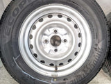ブリヂストン エコピア R710 165/80R13 90/88N LT /日産純正 CJ00A 5.0J+ 100-4穴 4本