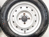 ダンロップ エナセーブ EC205 145/80R13・145/80R13 /スズキ純正  4.0J+・4.0J+ 100-4穴 4本