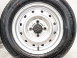 ダンロップ エナセーブ EC205 145/80R13・145/80R13 /スズキ純正  4.0J+・4.0J+ 100-4穴 4本