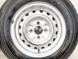 ブリヂストン V600 165R13 6PR /日産純正  5.0J+ 100-4穴 4本