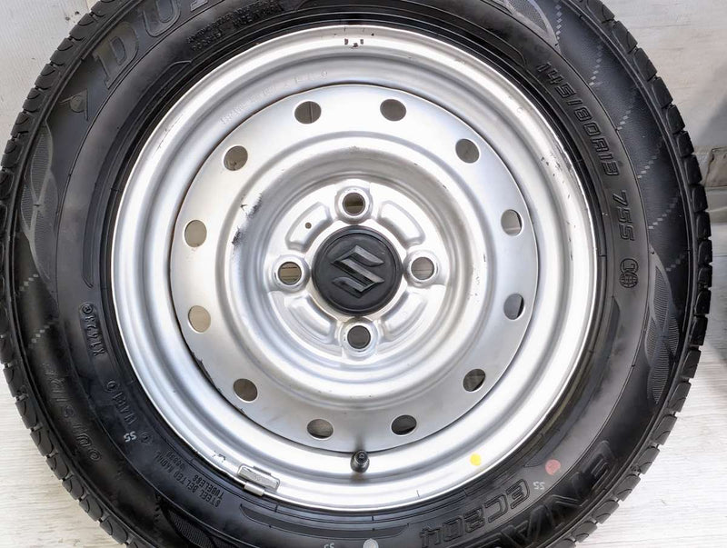 ダンロップ エナセーブ EC204 145/80R13 /スズキ純正 4.0J+ 100-4穴 4