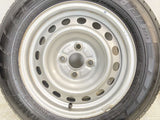 ヨコハマ ブルーアースVAN RY55 155/80R14 88/86LT /　 AL 5.0J+ 100-4穴 4本