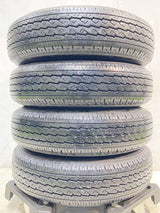 ブリヂストン V600 155/80R14 88/86LT /　 AL 5.0J+ 100-4穴 4本