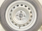 ブリヂストン V600 155/80R14 88/86LT /　 AL 5.0J+ 100-4穴 4本