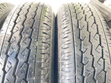 ブリヂストン V600 155/80R14 88/86LT /　 AL 5.0J+ 100-4穴 4本