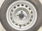 ブリヂストン V600 155/80R14 88/86 LT /トヨタ純正  5.0J+ 100-4穴 4本