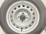 ブリヂストン V600 155/80R14 88/86 LT /トヨタ純正  5.0J+ 100-4穴 4本