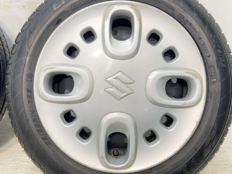 ダンロップ エナセーブ EC204 155/65R14 /スズキ純正 4.5J+ 100-4穴 4 