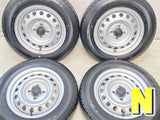 ダンロップ エナセーブ VAN01 155/80R14 88/86LT /トヨタ純正  5.0J+ 100-4穴 4本