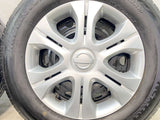ブリヂストン ネクストリー 185/70R14  /日産純正  5.5J+ 100-4穴 4本