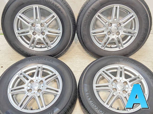 ヨコハマ ブルーアース-Es Es32 185/70R14  /　 SIBILLA 5.5J+42 100-4穴 4本