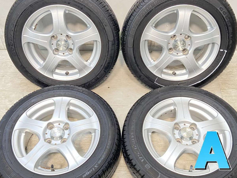 グッドイヤー GT エコステージ 175/65R14  /　 KING 5.5J+38 100-4穴 4本