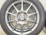 ヨコハマ S306 155/65R14  /　 LOXARNY SPORT 4.5J+45 100-4穴 4本