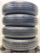 ブリヂストン V600 155/80R14 88/86LT /　 AL 5.0J+ 100-4穴 4本