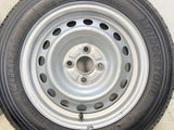 ブリヂストン V600 155/80R14 88/86LT /　 AL 5.0J+ 100-4穴 4本