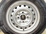 ヨコハマ ブルーアースバンRY55 175/80R14・175/80R14 /日産純正  5.0J+・5.0J+ 114.3-4穴 4本