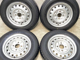 ブリヂストン V600 165/80R14・165/80R14 /日産純正  5.0J+・5.0J+ 114.3-4穴 4本