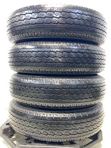 ブリヂストン V600 165/80R14・165/80R14 /日産純正  5.0J+・5.0J+ 114.3-4穴 4本