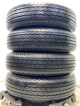 ブリヂストン V600 165/80R14 97/95LT /日産純正  5.0J+ 114.3-4穴 4本