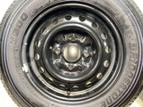 ブリヂストン V600 165/80R14 97/95LT /日産純正  5.0J+ 114.3-4穴 4本