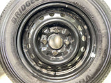 ブリヂストン V600 165/80R14 97/95LT /日産純正  5.0J+ 114.3-4穴 4本