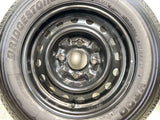 ブリヂストン V600 165/80R14 97/95LT /日産純正  5.0J+ 114.3-4穴 4本