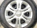 ダンロップ エナセーブ EC204 185/70R14  /日産純正  5.5J+ 100-4穴 4本