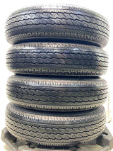 ブリヂストン V600 155/80R14 88/86LT /　 AL 5.0J+ 100-4穴 4本