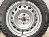 ブリヂストン V600 155/80R14 88/86LT /　 AL 5.0J+ 100-4穴 4本