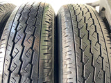 ブリヂストン V600 155/80R14 88/86LT /　 AL 5.0J+ 100-4穴 4本