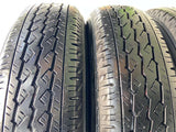 ブリヂストン V600 155/80R14 88/86LT /　 AL 5.0J+ 100-4穴 4本