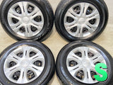 ブリヂストン ネクストリー 185/70R14  /日産純正  5.5J+ 100-4穴 4本