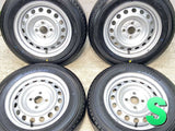 ブリヂストン V600 155/80R14 88/86LT /　 AL 5.0J+ 100-4穴 4本