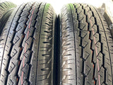 ブリヂストン V600 155/80R14 88/86LT /　 AL 5.0J+ 100-4穴 4本