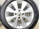 ヨコハマ ブルーアース-ES32 155/65R14  /スズキ純正  4.5J+45 100-4穴 4本