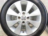 ヨコハマ ブルーアース-ES32 155/65R14  /スズキ純正  4.5J+45 100-4穴 4本