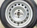 ブリヂストン V600 155/80R14 88/86LT /　 AL 5.0J+ 100-4穴 4本