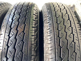 ブリヂストン V600 155/80R14 88/86LT /　 AL 5.0J+ 100-4穴 4本