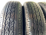 ブリヂストン V600 155/80R14 88/86LT /　 AL 5.0J+ 100-4穴 4本