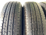 ダンロップ SP 175L 155/80R14 88/86LT /　 AL 5.0J+ 100-4穴 4本
