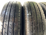 ダンロップ SP 175L 155/80R14 88/86LT /トヨタ純正  5.0J+ 100-4穴 4本