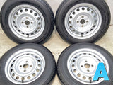 ブリヂストン V600 155/80R14 88/86LT /トヨタ純正 AL 5.0J+ 100-4穴 4本