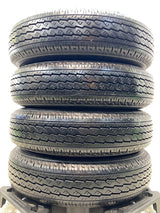 ブリヂストン V600 155/80R14 88/86LT /トヨタ純正 AL 5.0J+ 100-4穴 4本