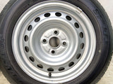 ダンロップ SP 175L 155/80R14 88/86LT /トヨタ純正 AL 5.0J+ 100-4穴 4本