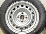 ダンロップ SP 175L 155/80R14 88/86LT /トヨタ純正 AL 5.0J+ 100-4穴 4本