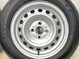 ダンロップ SP 175L 155/80R14 88/86LT /トヨタ純正 AL 5.0J+ 100-4穴 4本